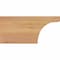 Ekena Millwork Huntington Smooth Rafter Tail, Western Red Cedar, 3 1/2"W x 6"H x 12"L RFT04X06X12HUN00SWR - alternate 4